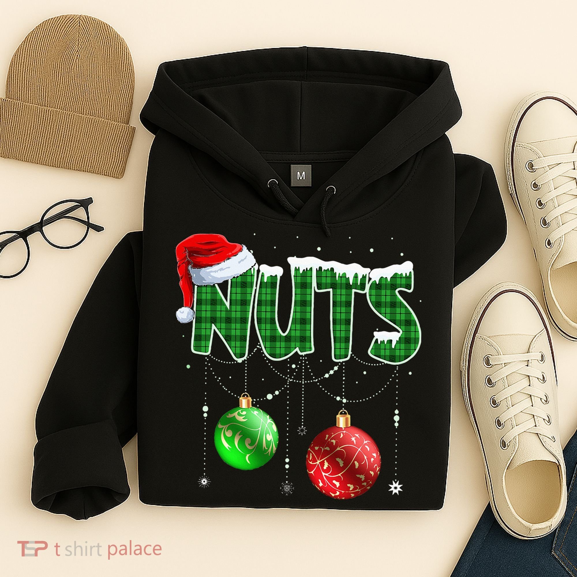Chest Nuts Christmas Matching Couple Chestnuts Hoodie