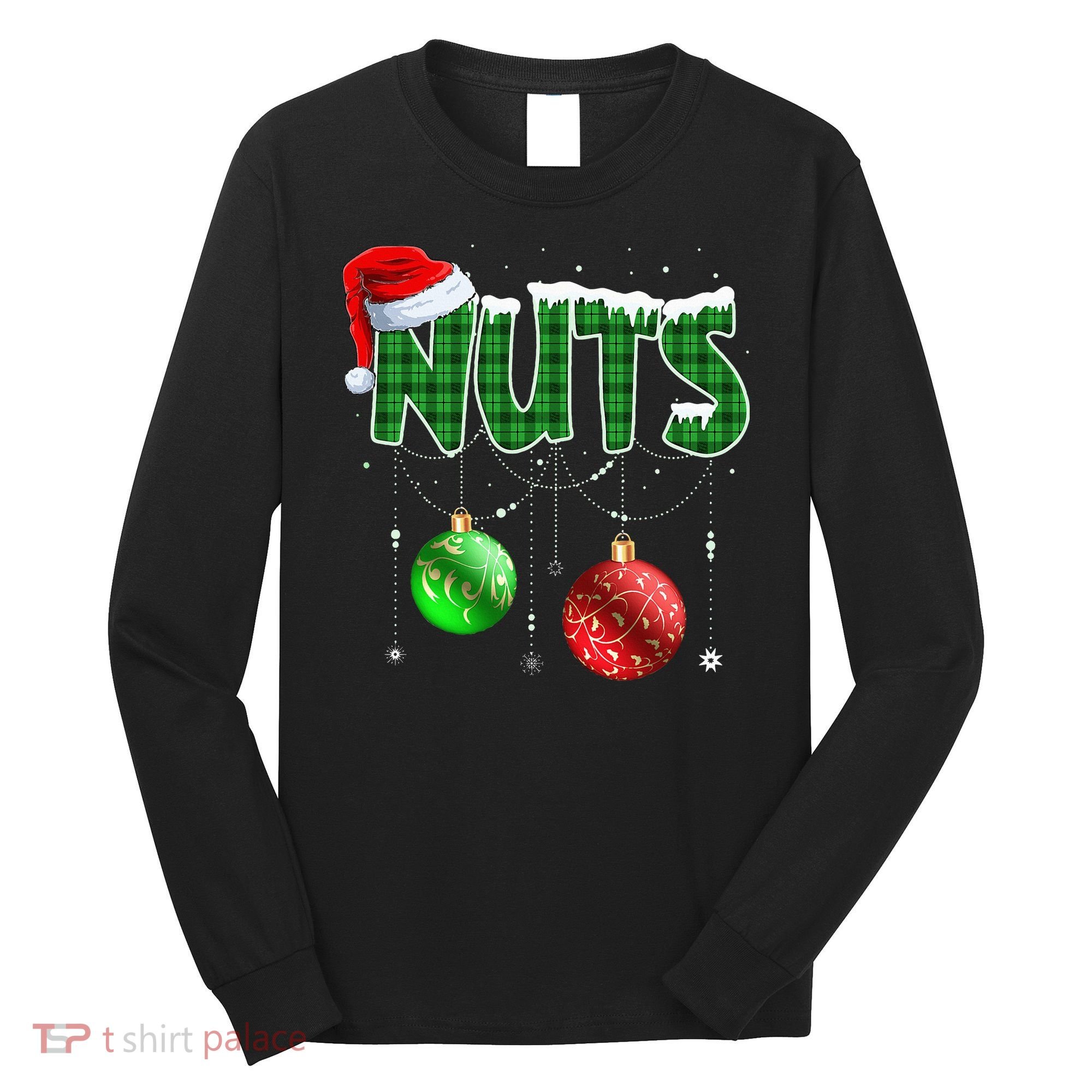 Chest Nuts Christmas Matching Couple Chestnuts Long Sleeve Shirt