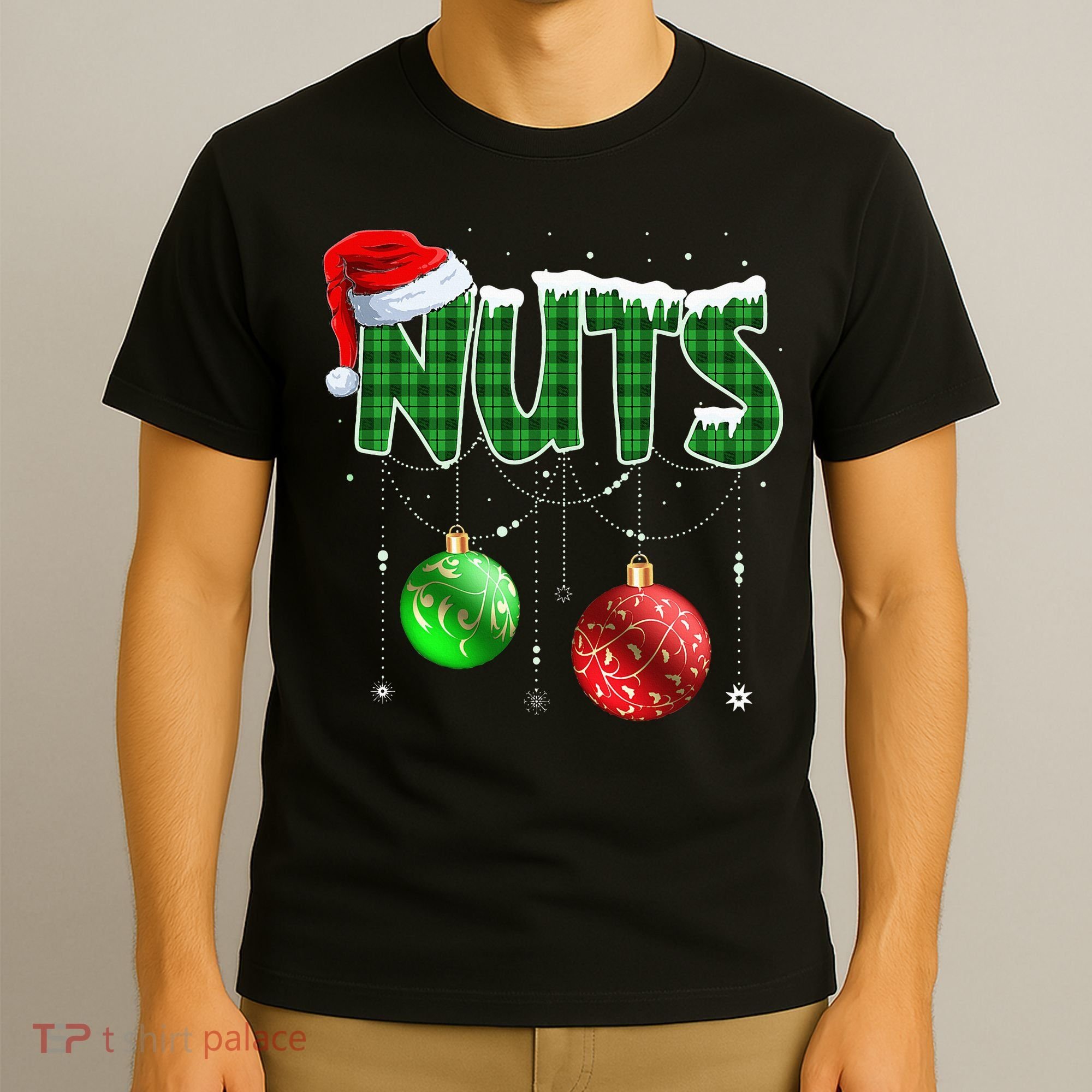 Chest Nuts Christmas Matching Couple Chestnuts T-Shirt