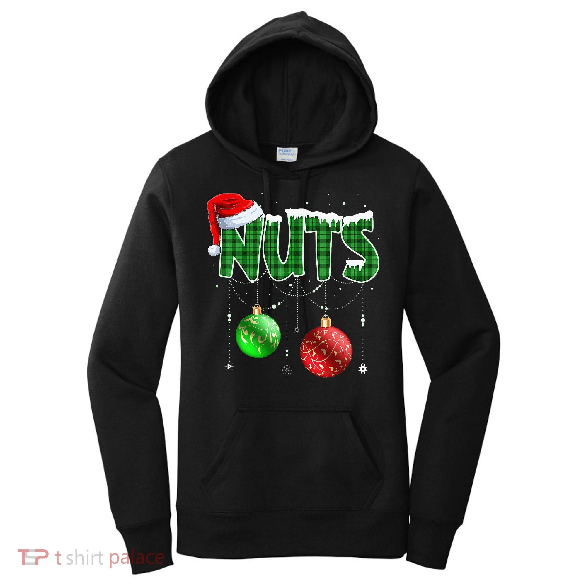 Chest Nuts Christmas Matching Couple Chestnuts Women's Hoodie