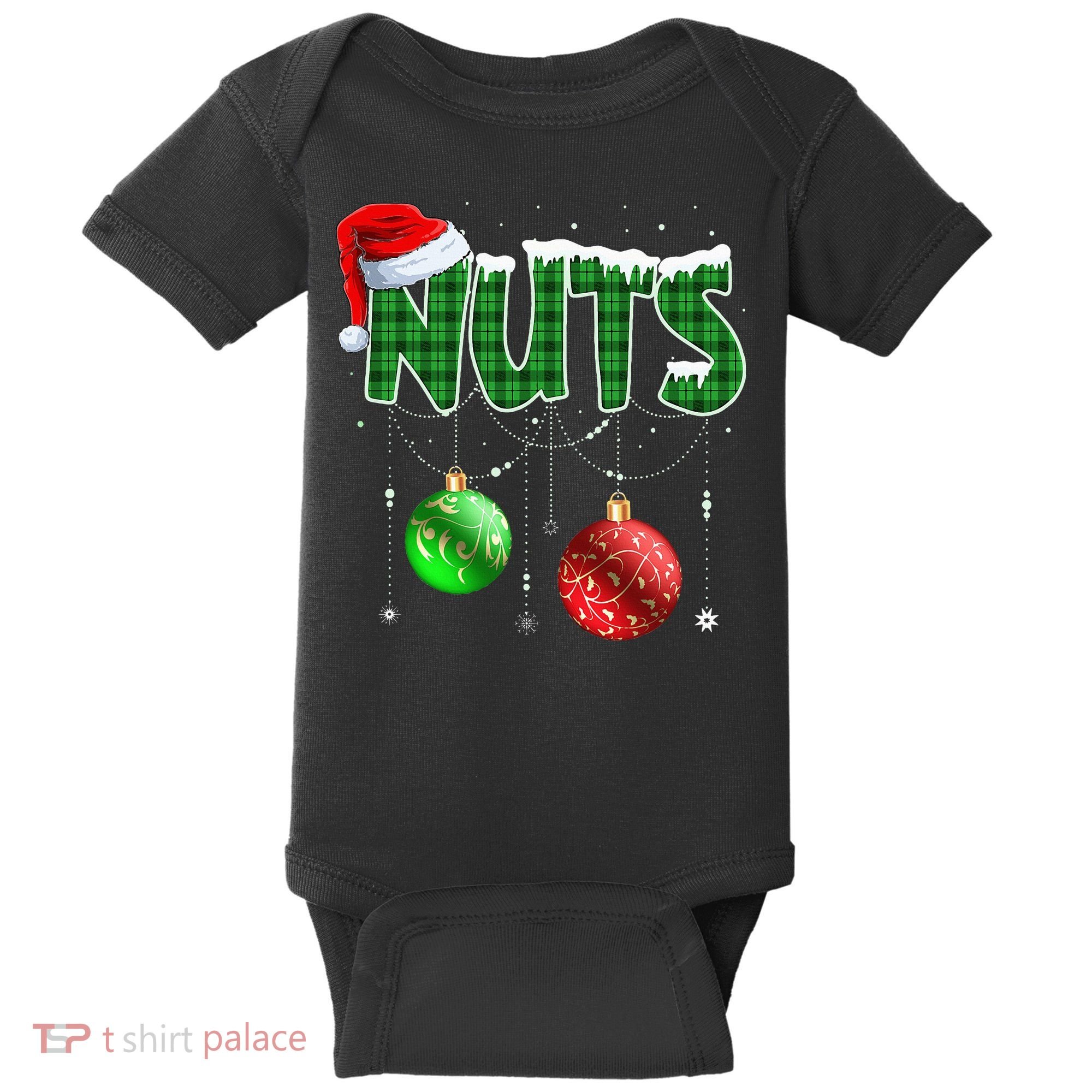 Chest Nuts Christmas Matching Couple Chestnuts Baby Bodysuit