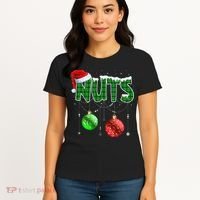 Chest Nuts Christmas Matching Couple Chestnuts Women's T-Shirt thumb 4