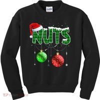 Chest Nuts Christmas Matching Couple Chestnuts Kids Sweatshirt thumb 0