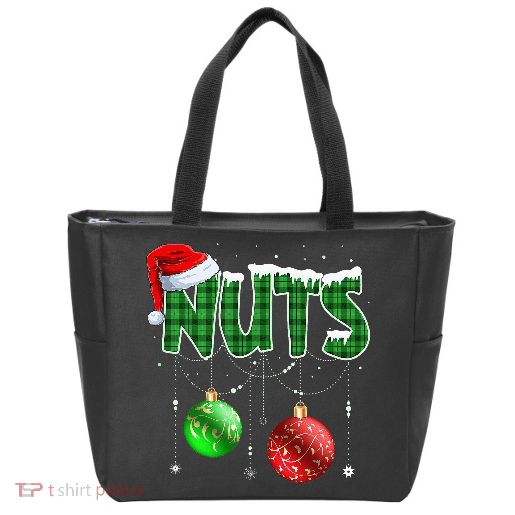 Chest Nuts Christmas Matching Couple Chestnuts Tote Bag