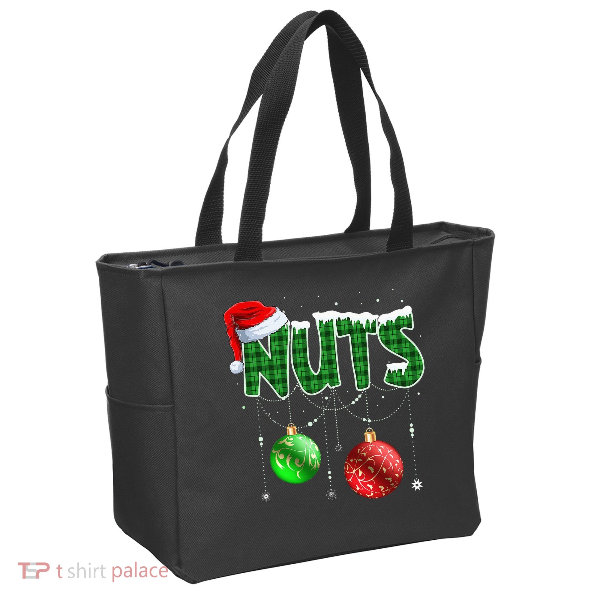 Chest Nuts Christmas Matching Couple Chestnuts Tote Bag