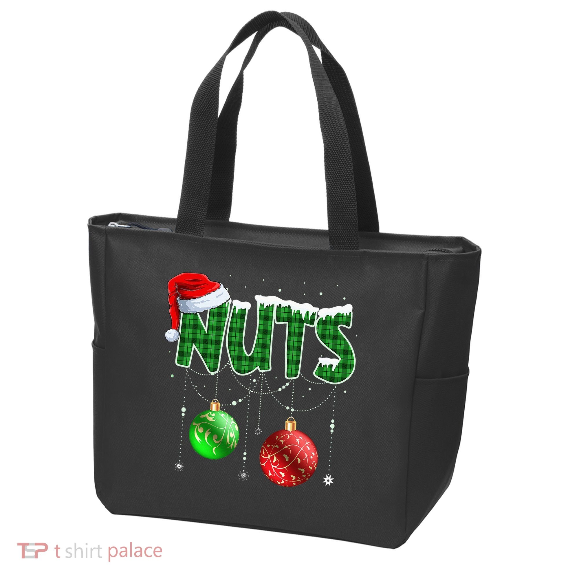 Chest Nuts Christmas Matching Couple Chestnuts Tote Bag