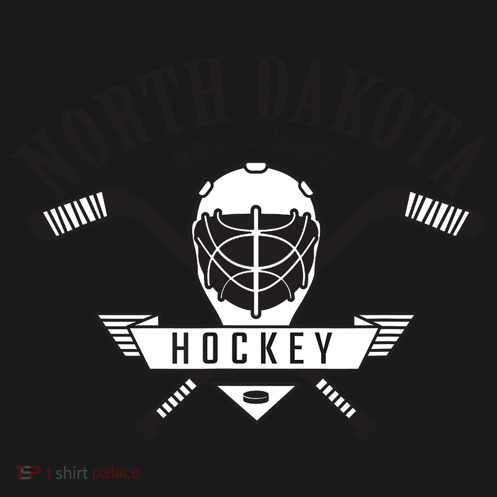 Classic North Dakota Hockey Apron