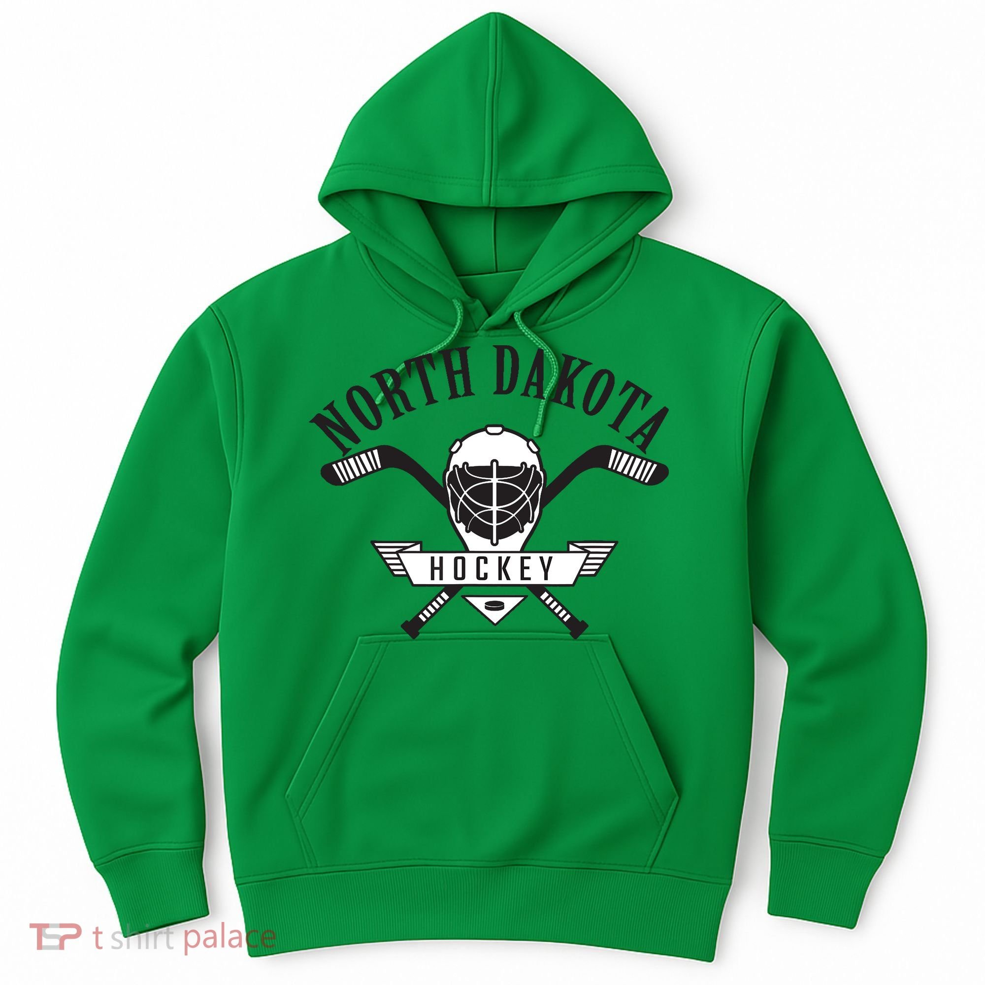 Classic North Dakota Hockey Hoodie