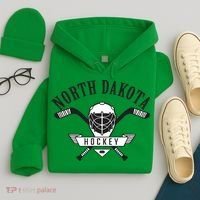 Classic North Dakota Hockey Hoodie thumb 4