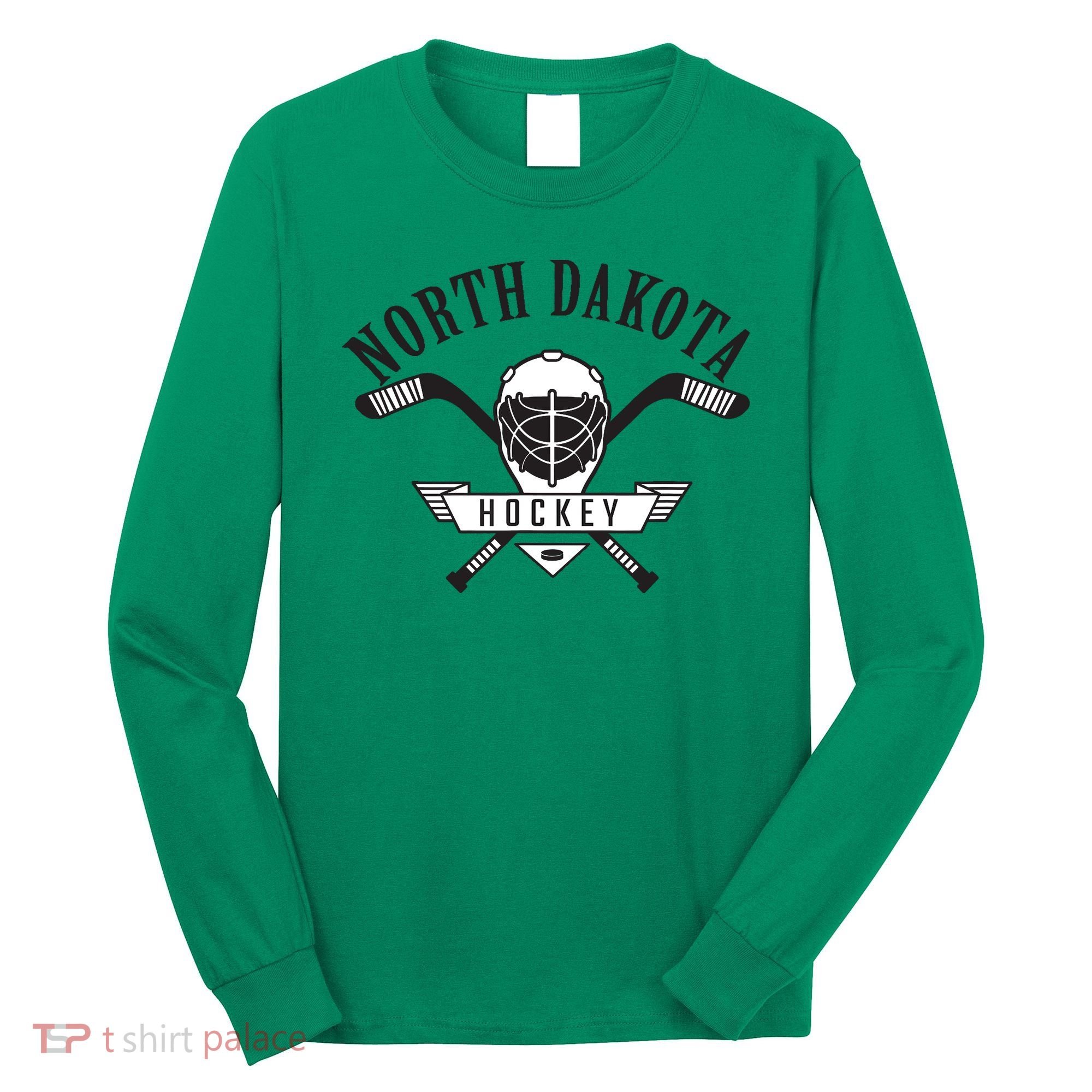 Classic North Dakota Hockey Long Sleeve Shirt