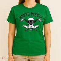 Classic North Dakota Hockey T-Shirt thumb 4