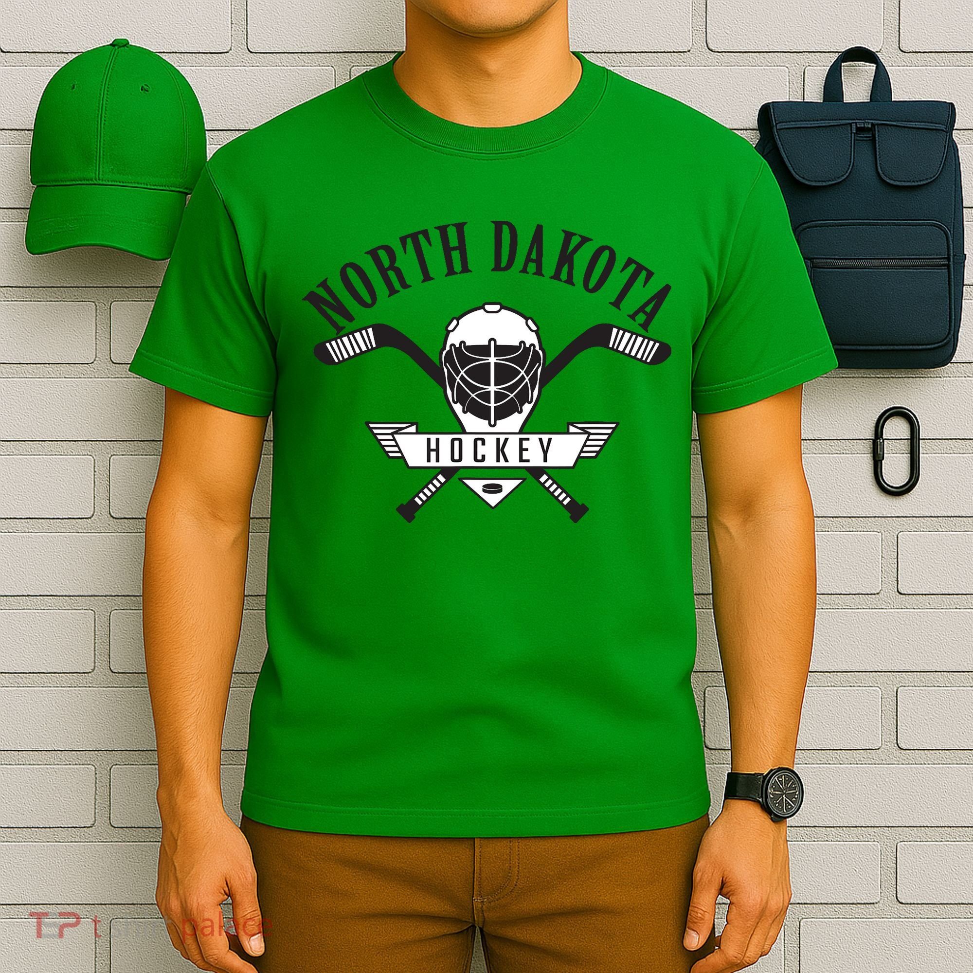 Classic North Dakota Hockey T-Shirt