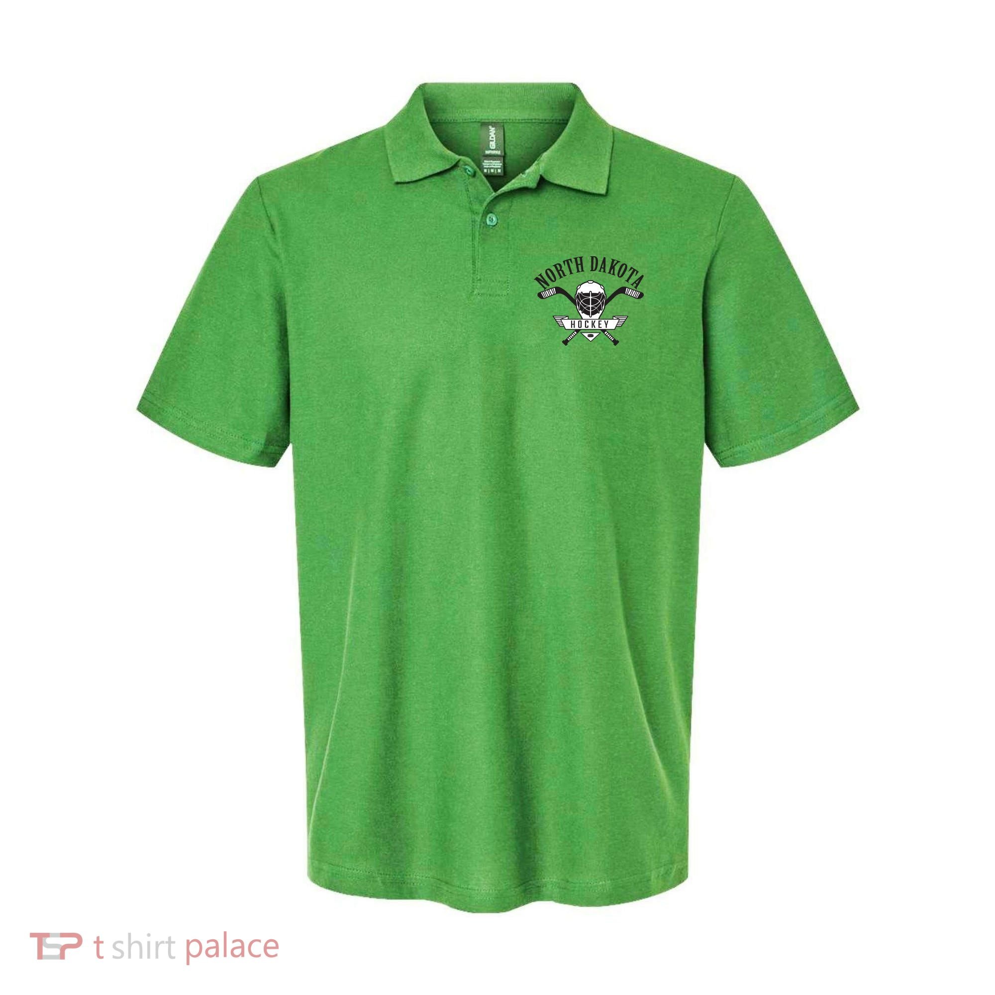 Classic North Dakota Hockey Polo