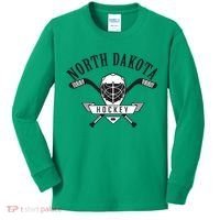 Classic North Dakota Hockey Kids Long Sleeve Shirt thumb 0