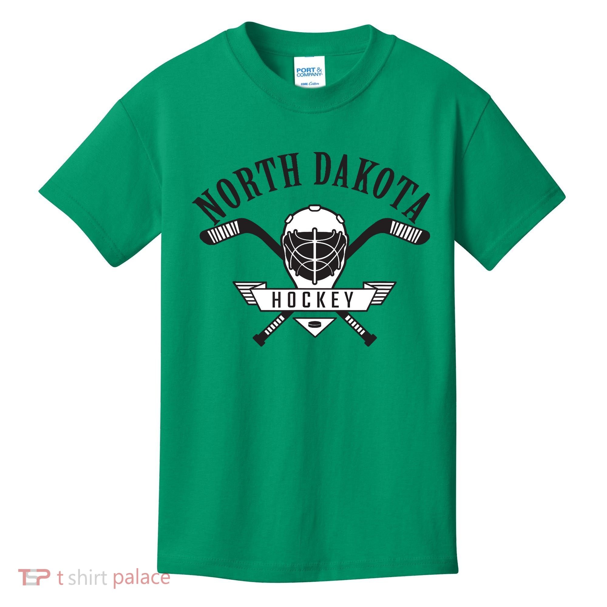 Classic North Dakota Hockey Kids T-Shirt