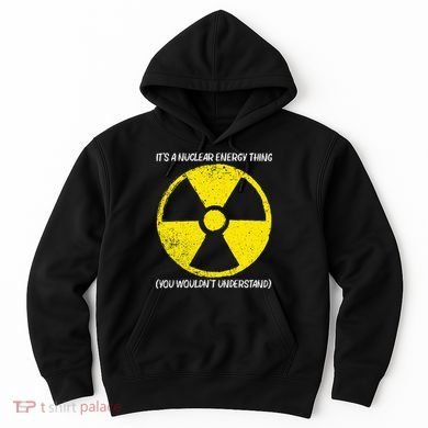 Cool Nuclear Energy Nuclear Power Plant Hoodie