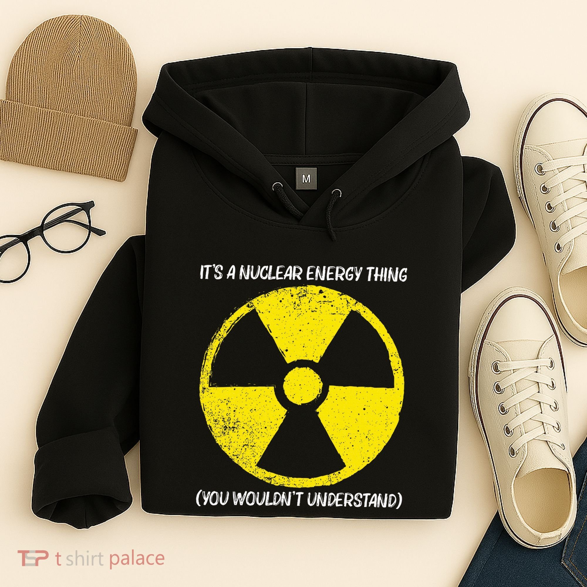 Cool Nuclear Energy Nuclear Power Plant Hoodie