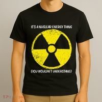 Cool Nuclear Energy Nuclear Power Plant T-Shirt thumb 3
