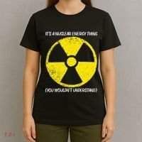 Cool Nuclear Energy Nuclear Power Plant T-Shirt thumb 4