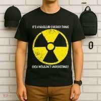 Cool Nuclear Energy Nuclear Power Plant T-Shirt thumb 6