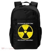 Cool Nuclear Energy Nuclear Power Plant Backpack thumb 0