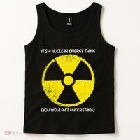 Cool Nuclear Energy Nuclear Power Plant Tank Top thumb 2