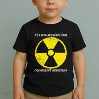 Cool Nuclear Energy Nuclear Power Plant Toddler T-Shirt thumb 2