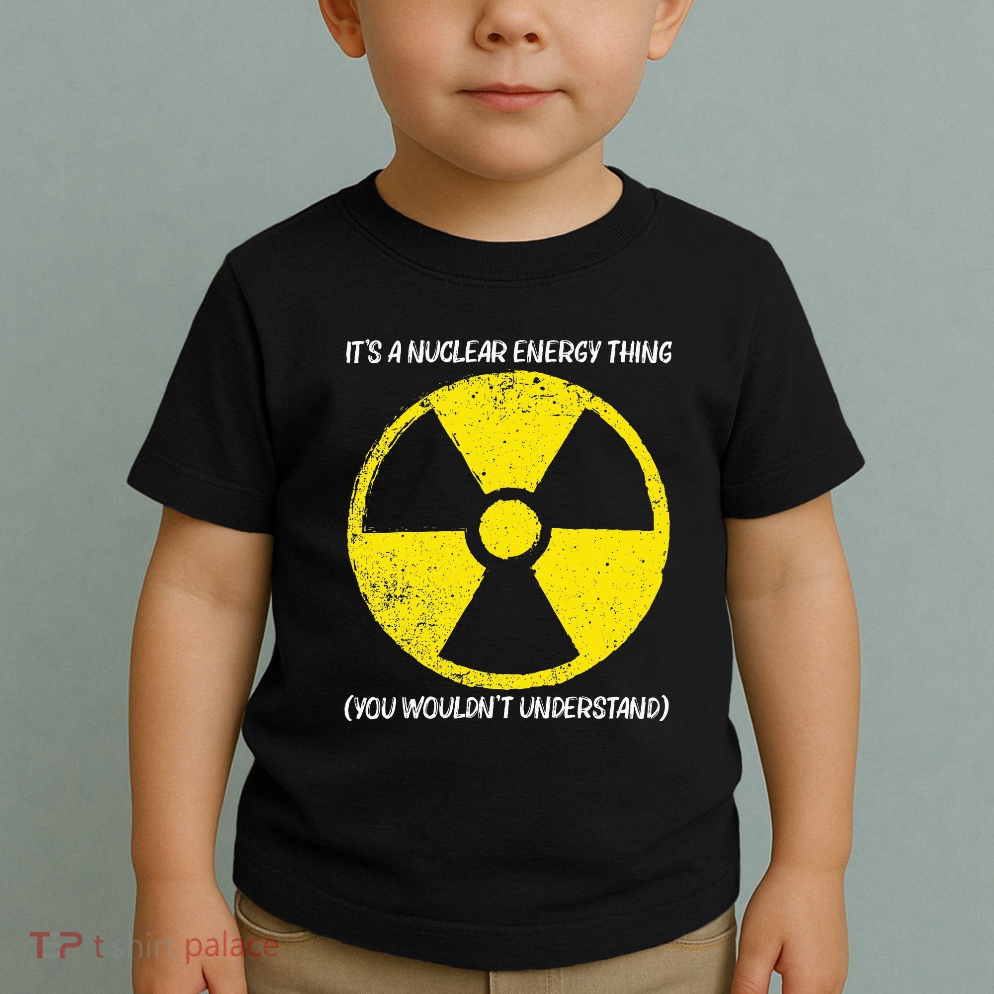 Cool Nuclear Energy Nuclear Power Plant Toddler T-Shirt