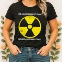 Cool Nuclear Energy Nuclear Power Plant Women's T-Shirt thumb 2