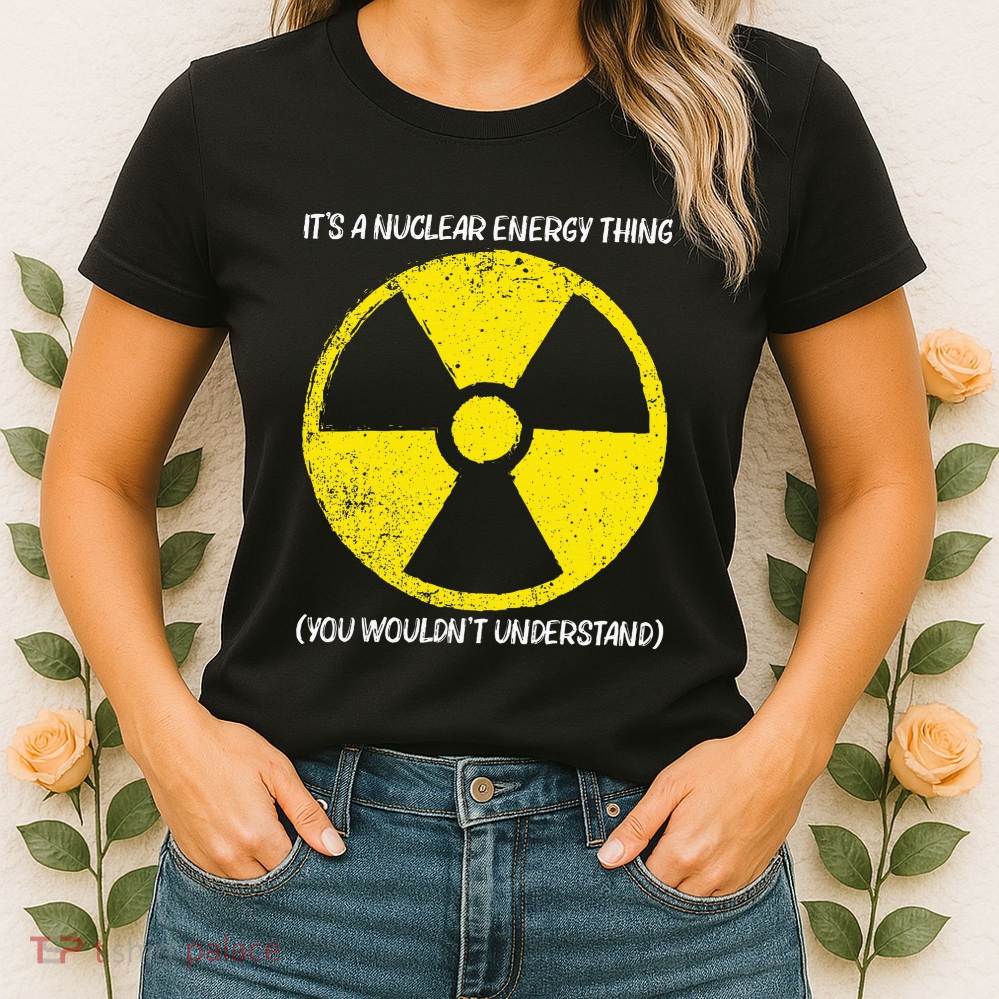 Cool Nuclear Energy Nuclear Power Plant Women's T-Shirt