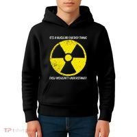 Cool Nuclear Energy Nuclear Power Plant Kids Hoodie thumb 4