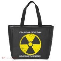 Cool Nuclear Energy Nuclear Power Plant Tote Bag thumb 0