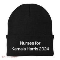 Claudetteggibs1 Nurses For Kamala Harris 2024 Beanie thumb 0