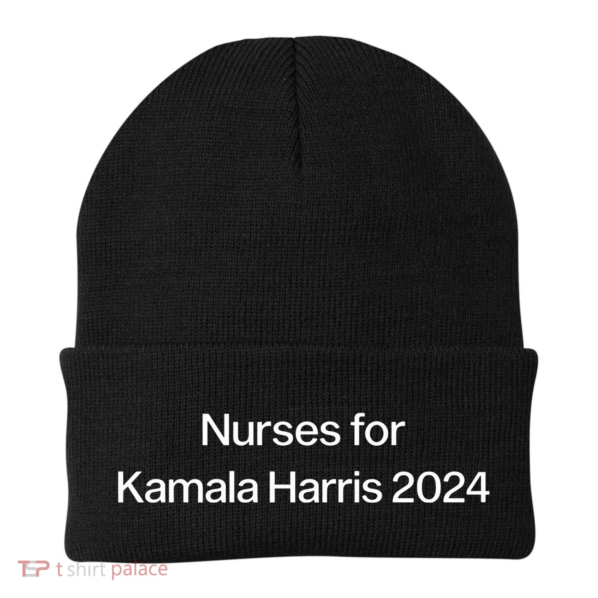Claudetteggibs1 Nurses For Kamala Harris 2024 Beanie