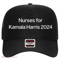 Claudetteggibs1 Nurses For Kamala Harris 2024 Hat thumb 0