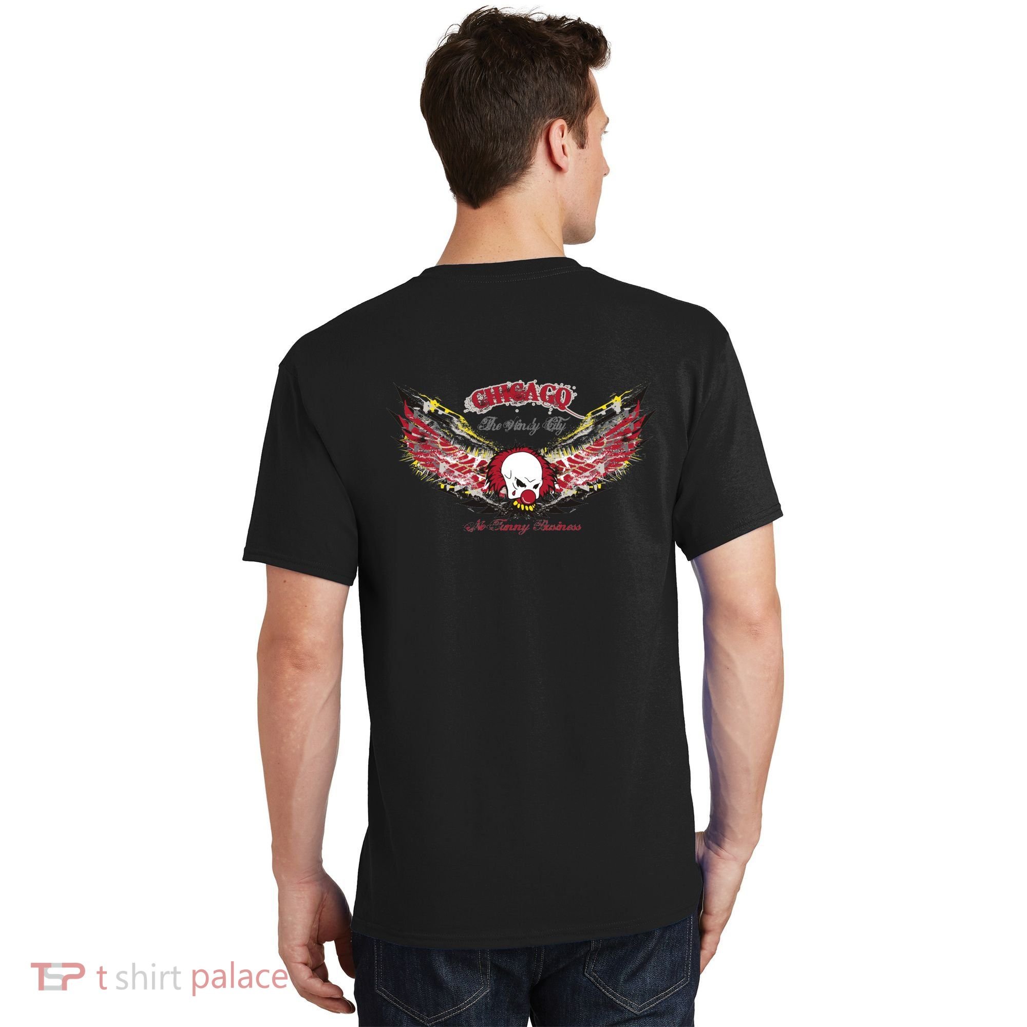 Chicago No Funny Business Clown T-Shirt