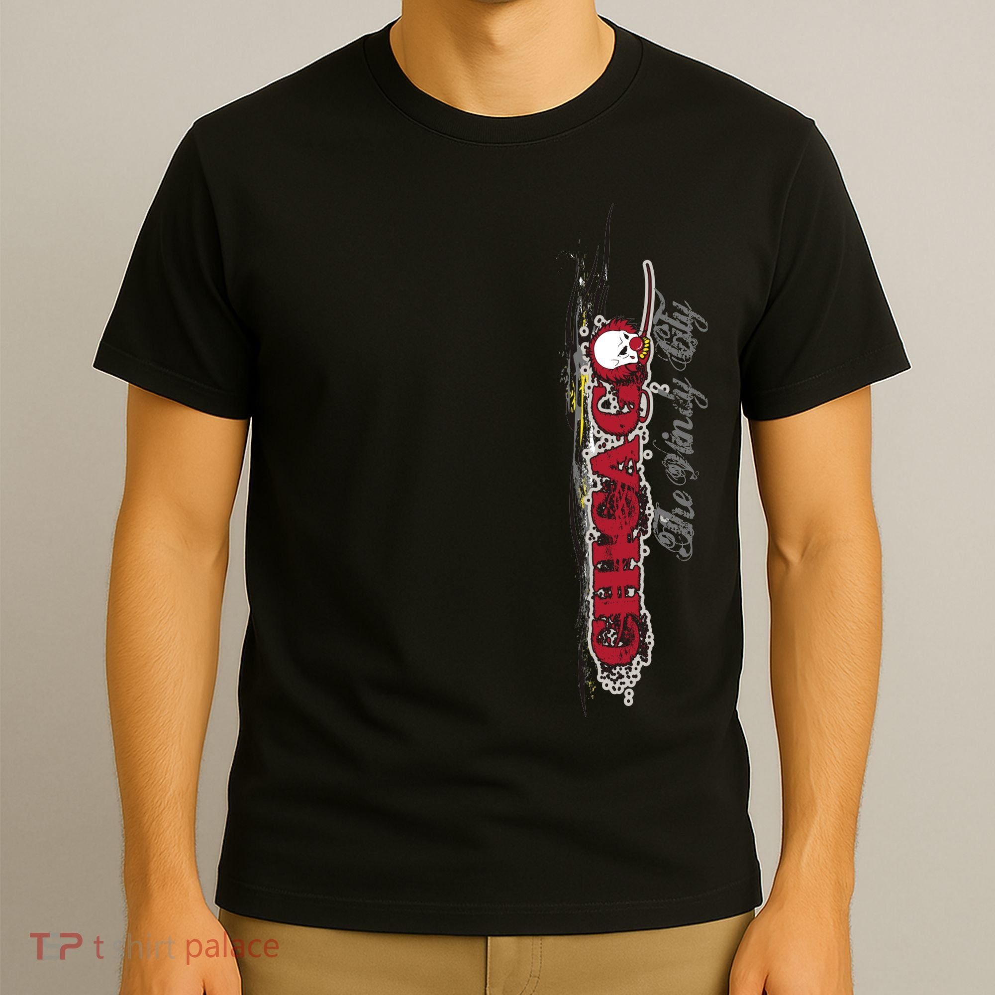 Chicago No Funny Business Clown T-Shirt