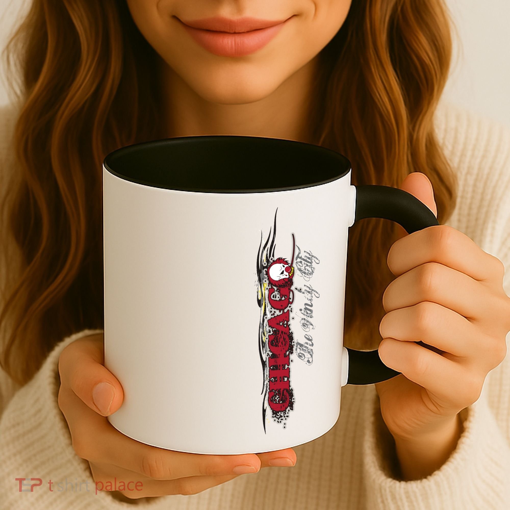 Chicago No Funny Business Clown Coffee Mug