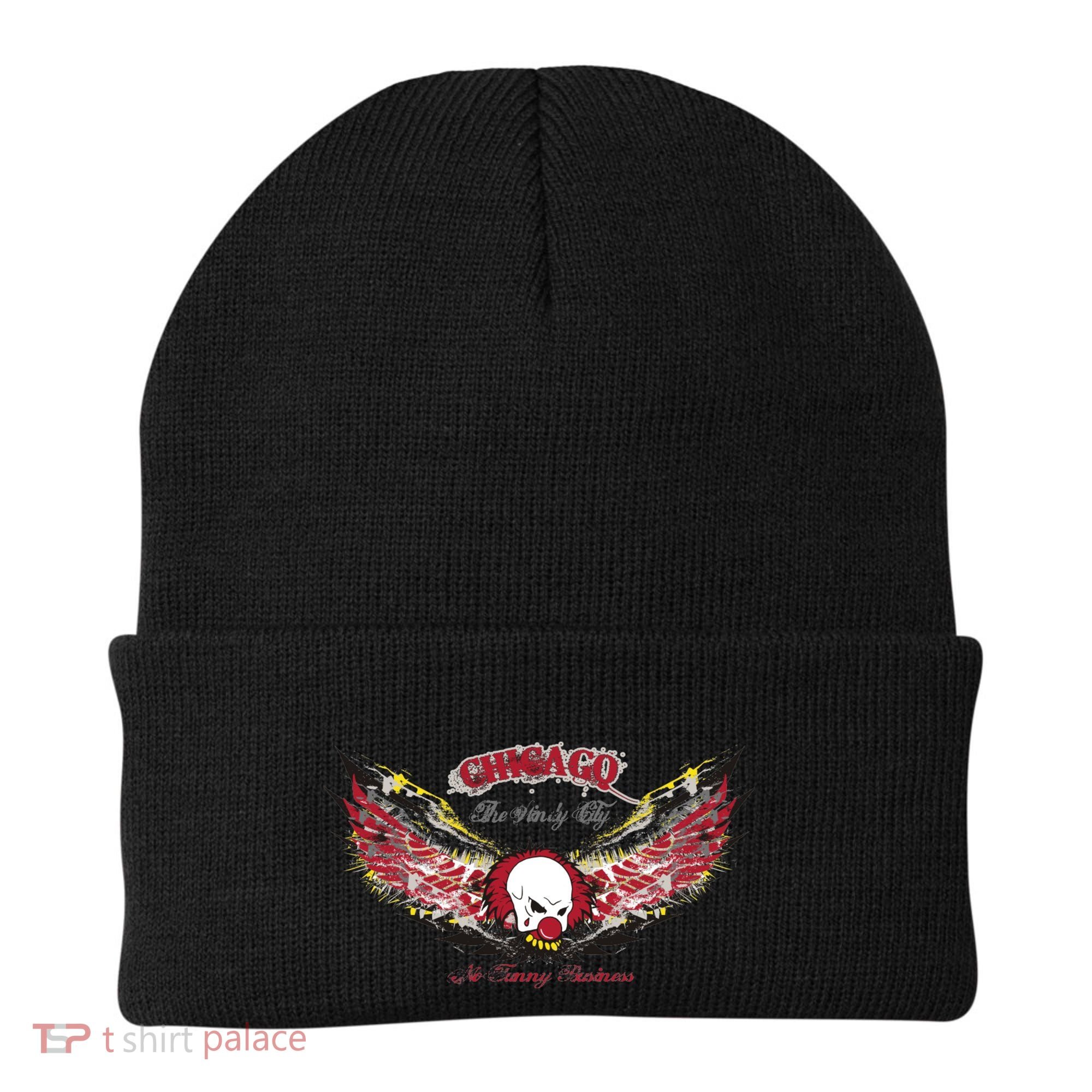 Chicago No Funny Business Clown Beanie