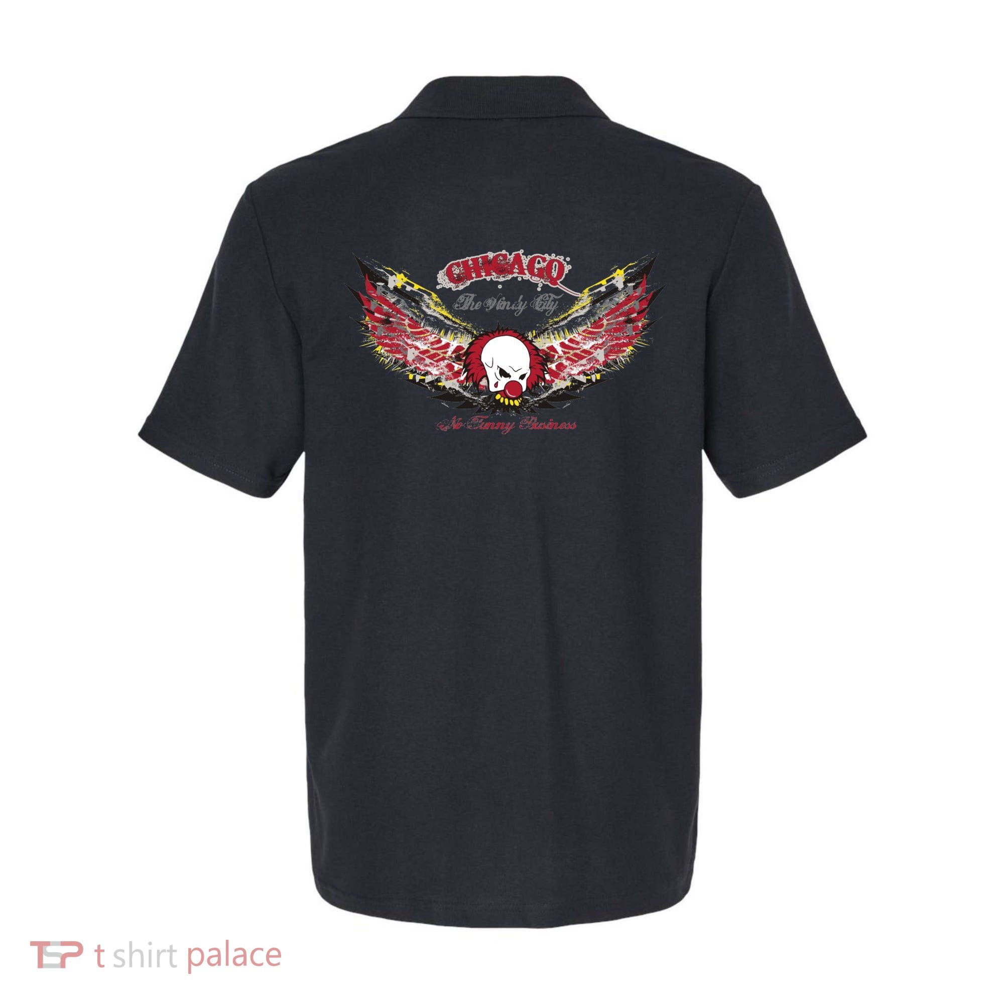 Chicago No Funny Business Clown Polo
