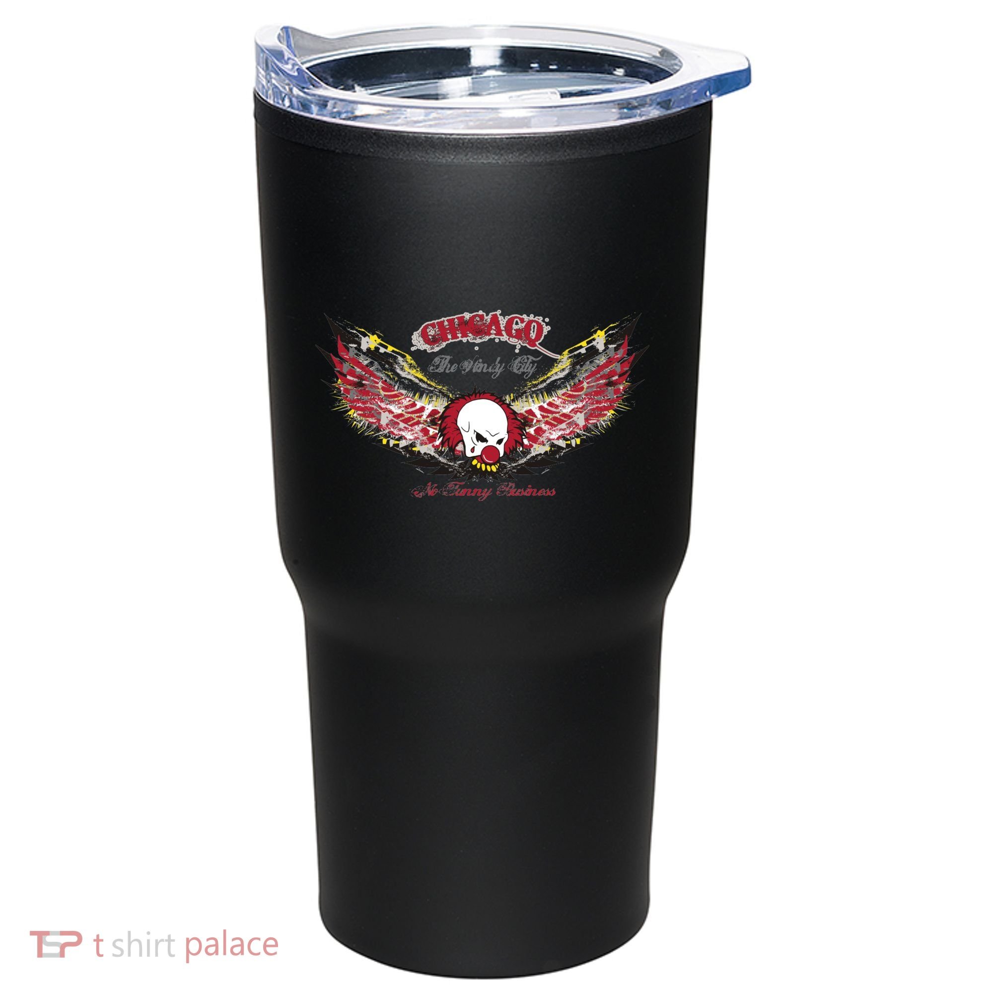 Chicago No Funny Business Clown Tumbler