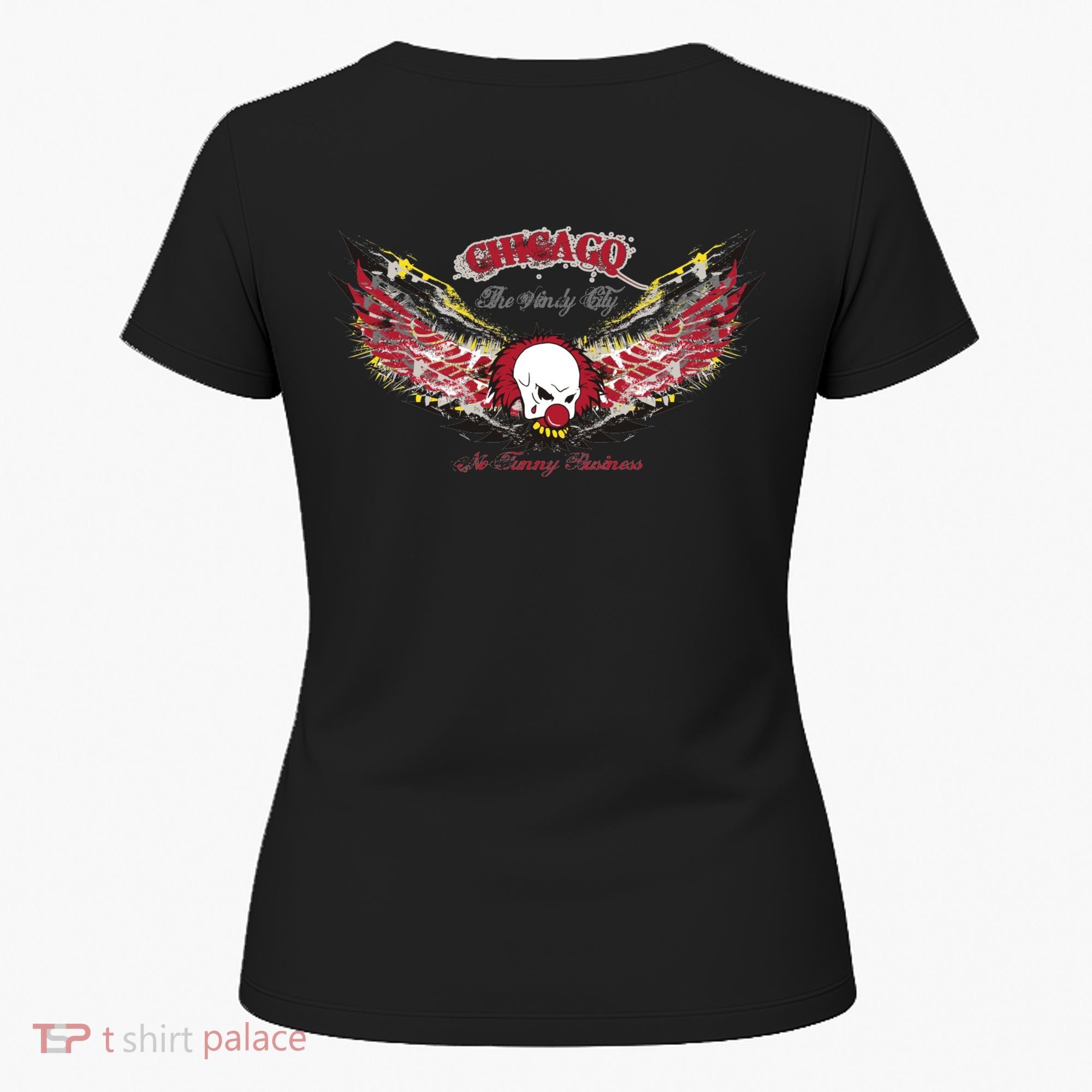 Chicago No Funny Business Clown Women's T-Shirt