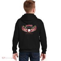 Chicago No Funny Business Clown Kids Hoodie thumb 1