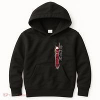 Chicago No Funny Business Clown Kids Hoodie thumb 0