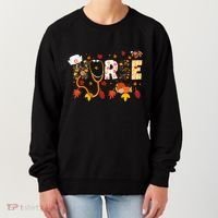 Cute Nurse Fall Thanksgiving Autumn Women's Sweatshirt thumb 0