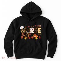 Cute Nurse Fall Thanksgiving Autumn Hoodie thumb 0