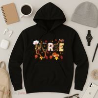 Cute Nurse Fall Thanksgiving Autumn Hoodie thumb 3