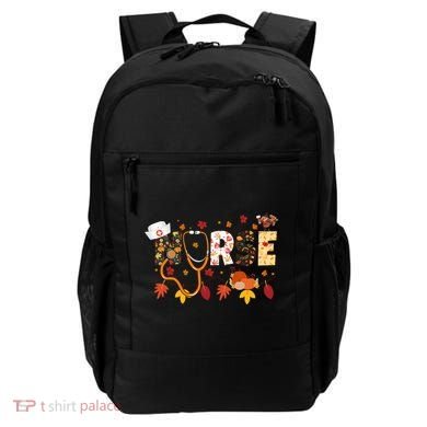 Cute Nurse Fall Thanksgiving Autumn Backpack