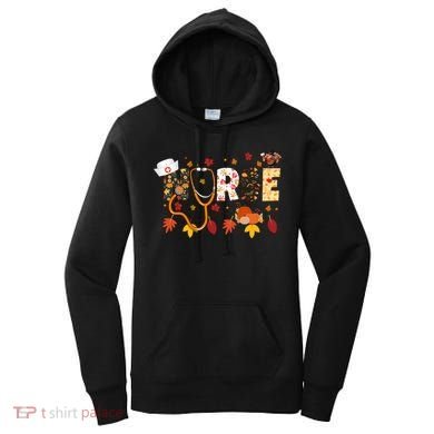 Cute Nurse Fall Thanksgiving Autumn Women's Hoodie