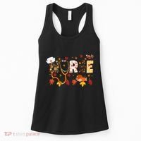 Cute Nurse Fall Thanksgiving Autumn Women's Tank Top thumb 0